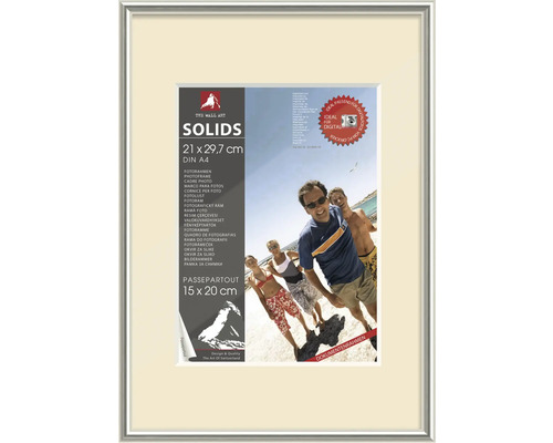 The Wall Photo frame plastic silver 21x29.7 cm (DIN A4)