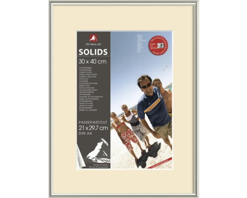 The Wall Silver plastic picture frame 30x40 cm