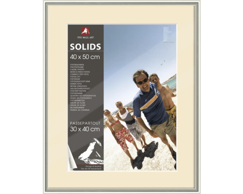 The Wall Plastic picture frame silver 40x50 cm