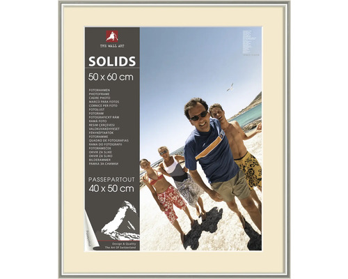 The Wall Plastic picture frame silver 50x60 cm
