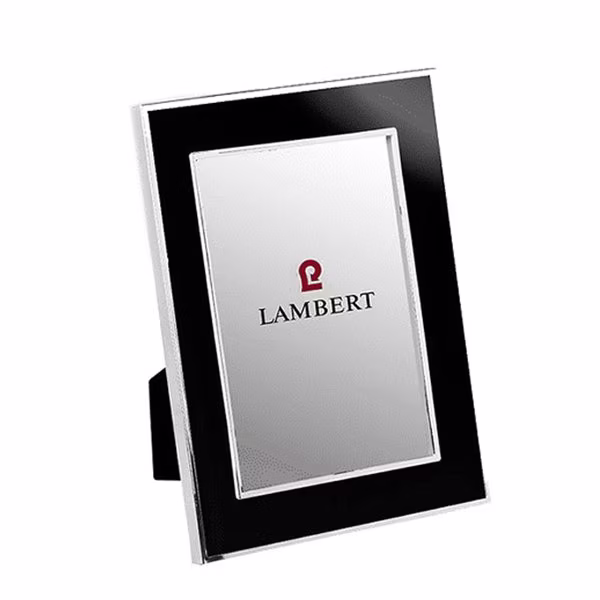Portland Black picture frame (10x15cm) by Lambert