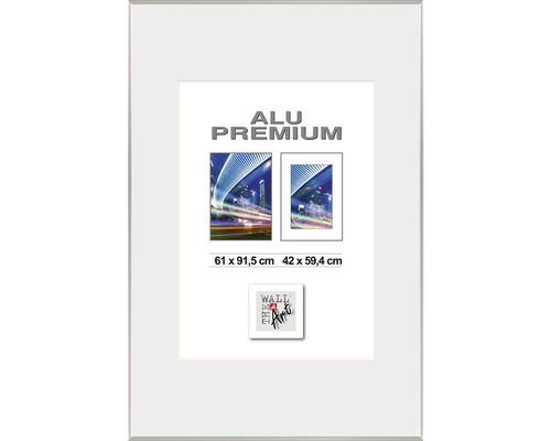 The Wall Picture frame poster frame aluminum duo silver 61x91.5 cm