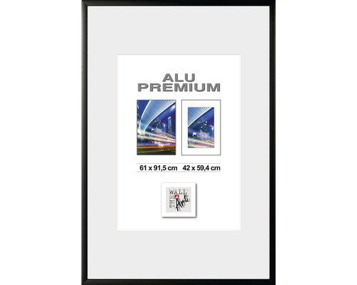 The Wall Picture frame poster frame aluminum Quattro black 61x91.5 cm