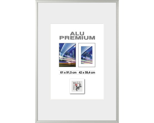 The Wall Picture frame poster frame aluminum Quattro silver 61x91.5 cm