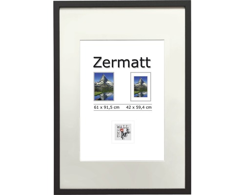 The Wall Picture frame poster frame wood Zermatt black 61x91.5 cm