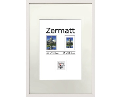 The Wall Picture frame poster frame wood Zermatt white 61x91.5 cm