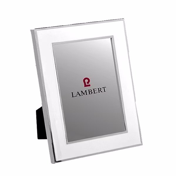 Reno silver-plated picture frame (10x15cm) by Lambert