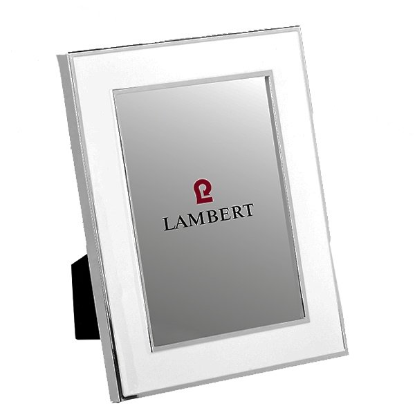 Reno silver-plated picture frame (13x18cm) by Lambert