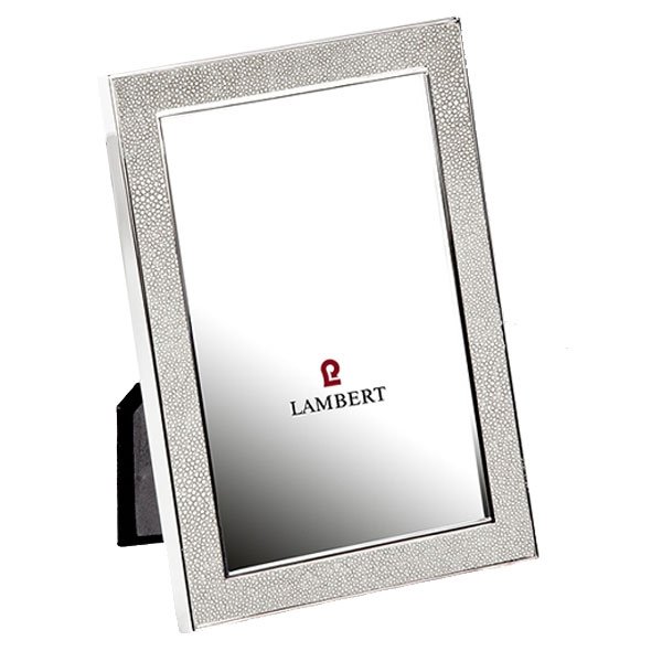 Scottsdale picture frame with imitation ray skin (10x15cm) from Lambert