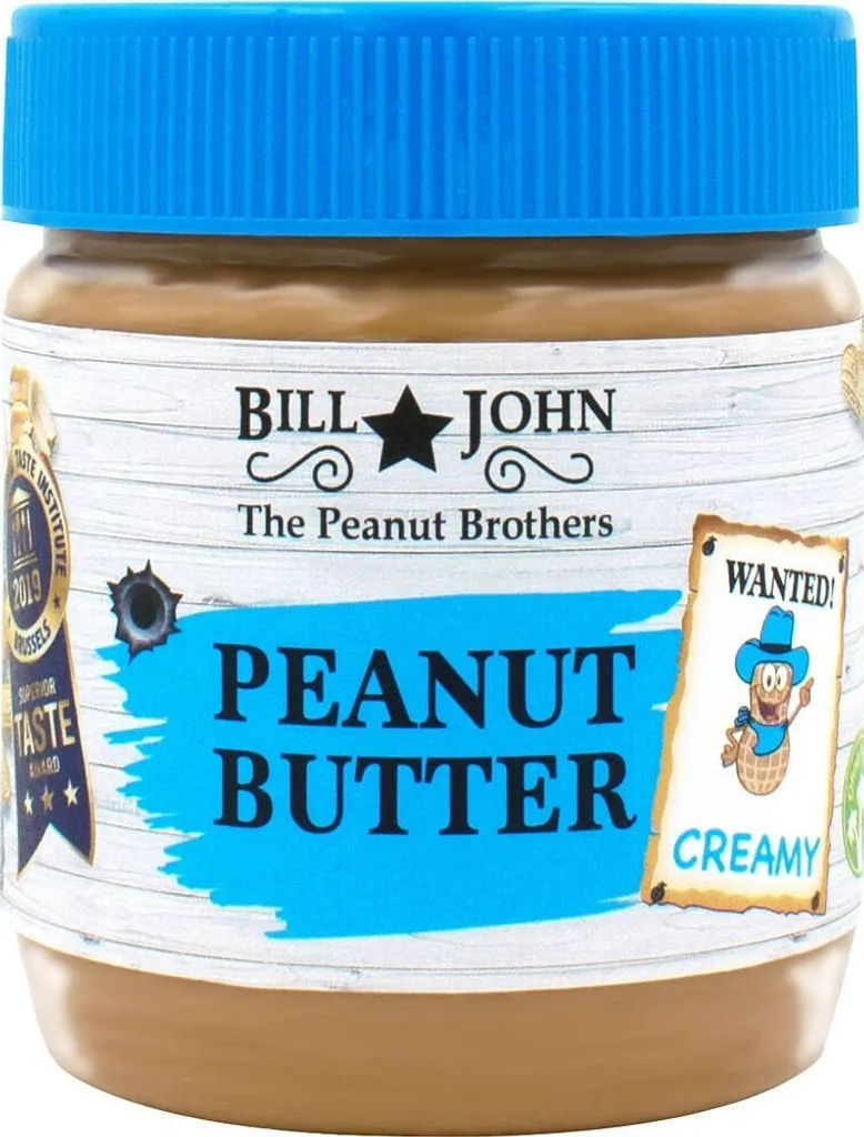 BILL & JOHN CREAMY Peanut Butter 350.0 g