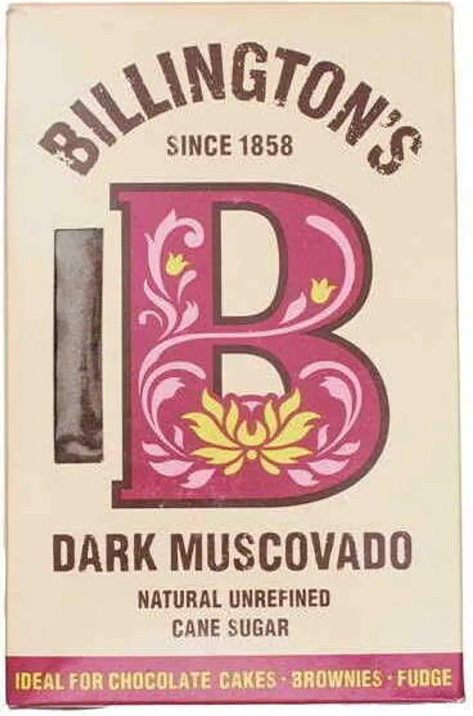 BILLINGTONS dark muscovado cane sugar 500 g