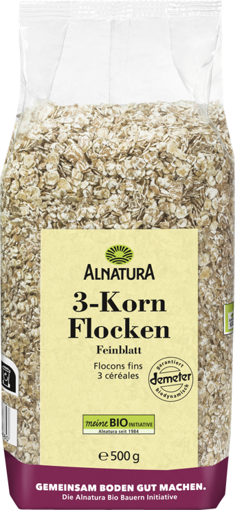 Alnatura Organic 3-grain flakes