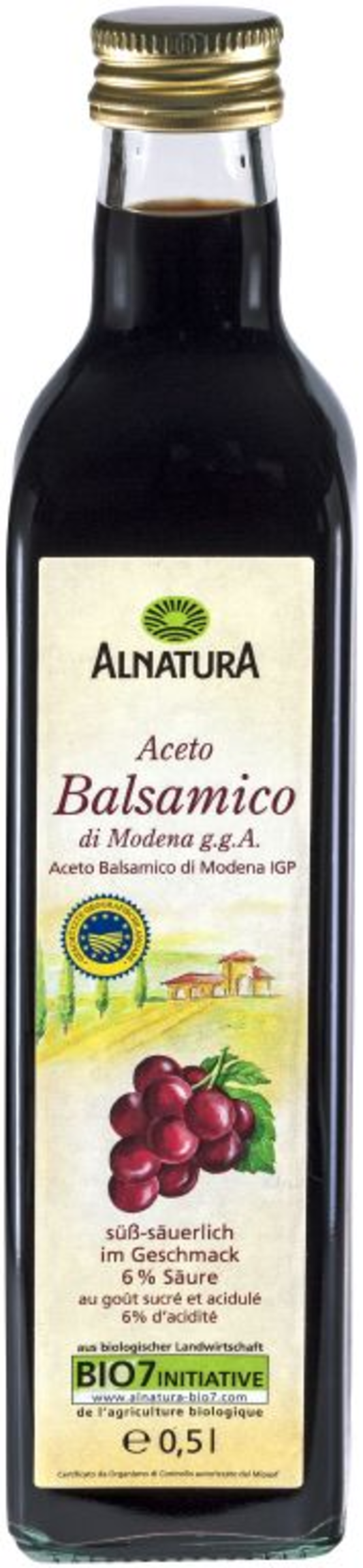 Alnatura Bio Aceto Balsamico di Modena G.G.A.