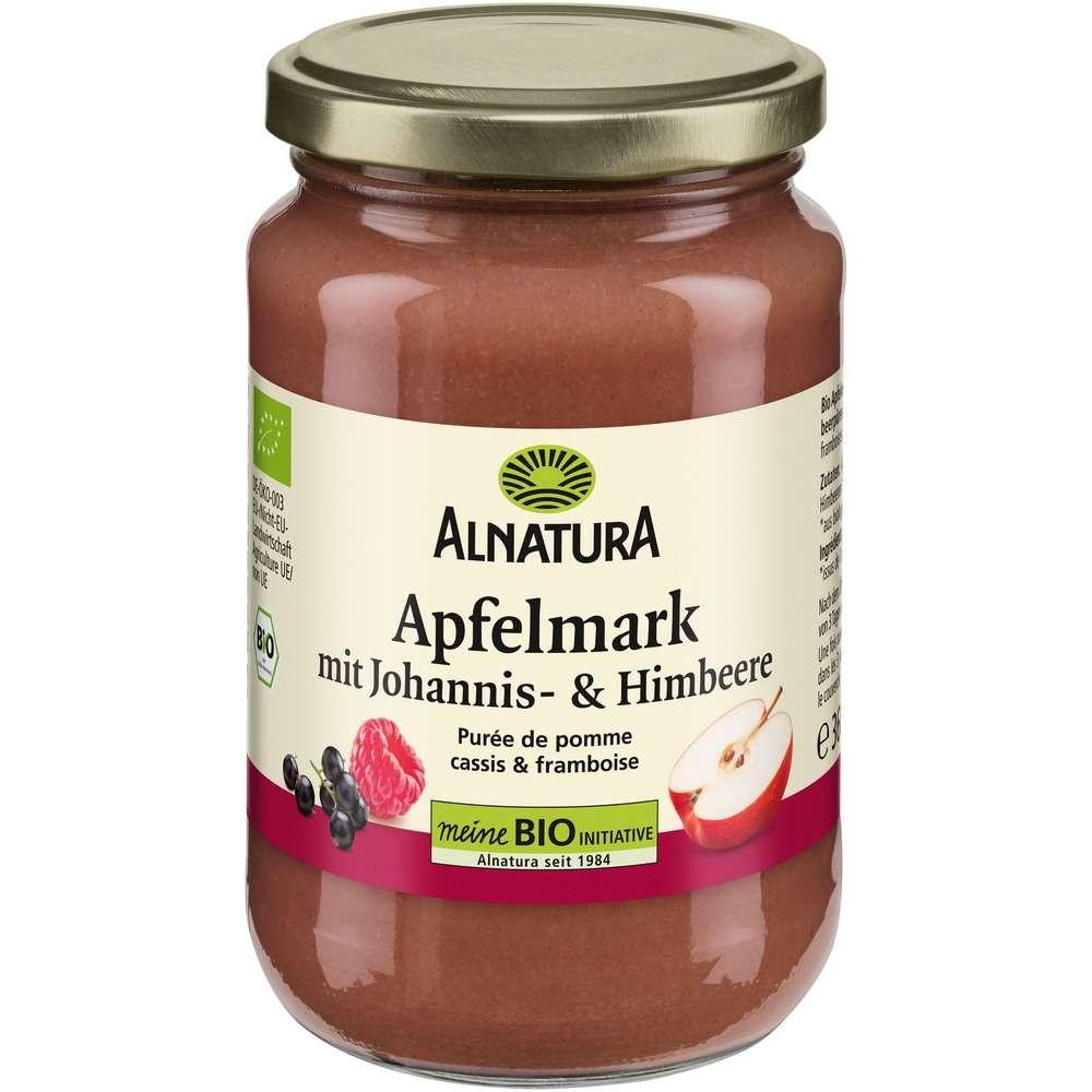 Alnatura Organic apple puree currant/raspberry