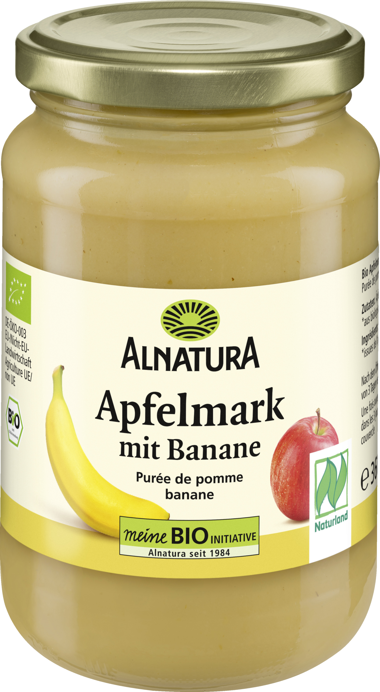Alnatura Organic apple puree with banana Naturland