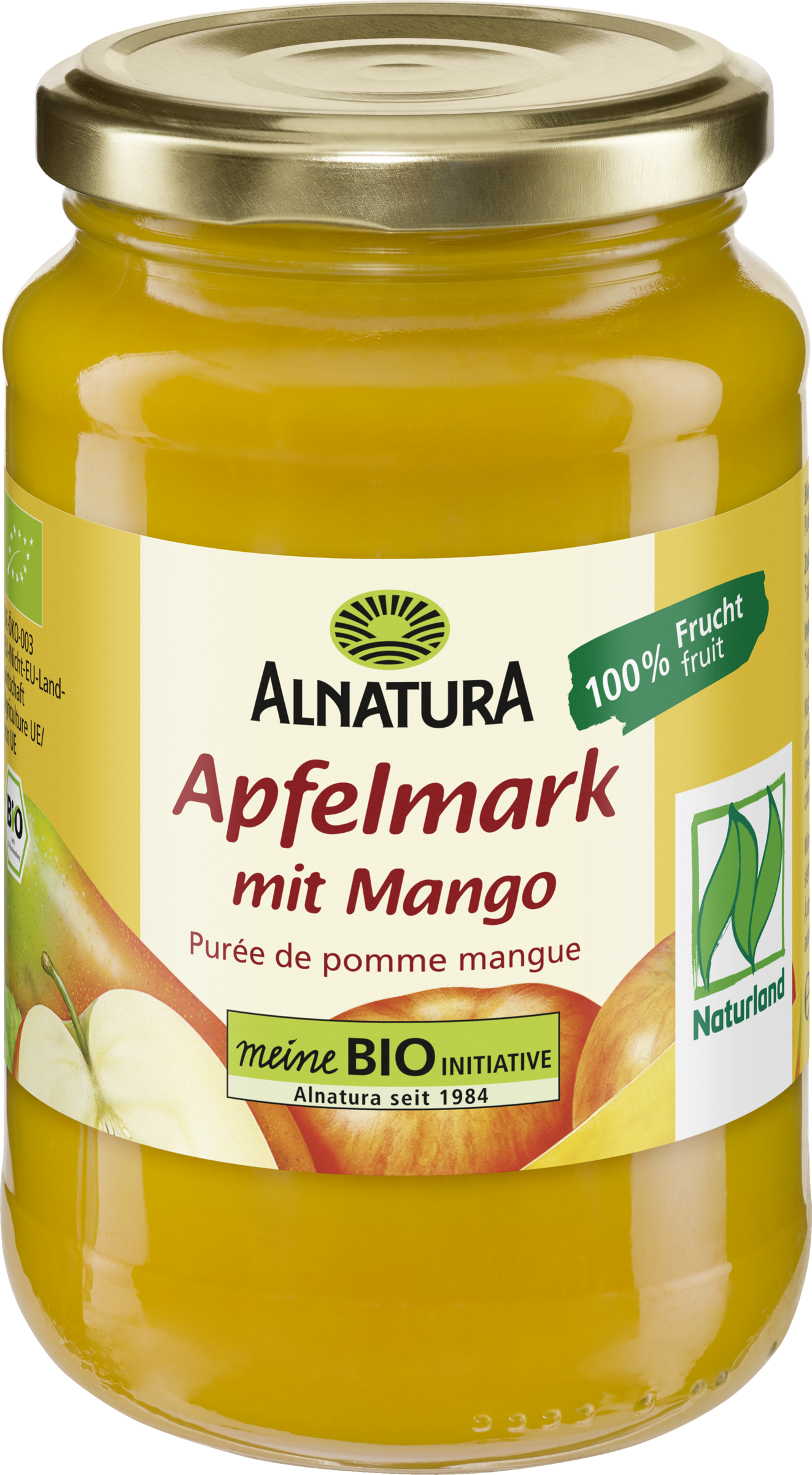 Alnatura Organic apple puree with mango Naturland