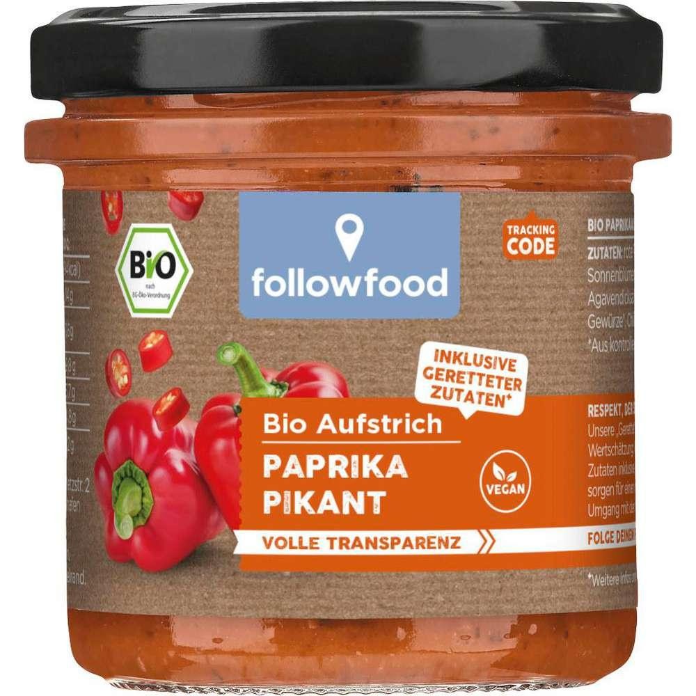 Followfood Organic spread, spicy paprika
