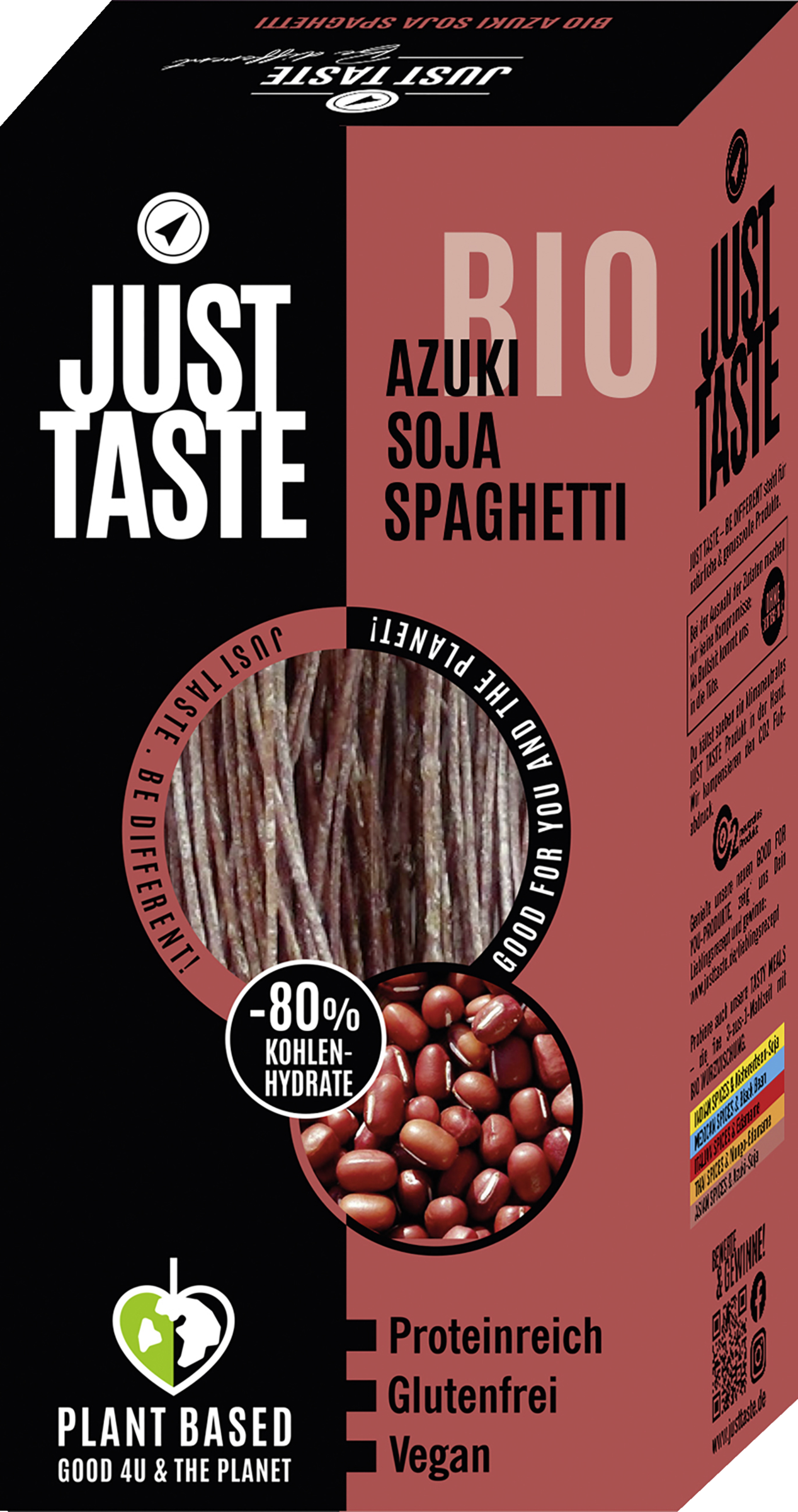 Just Taste Organic Azuki Soy Spaghetti