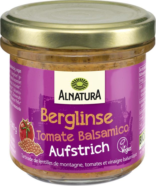 Alnatura Organic Berglense Tomato Balsamic spread