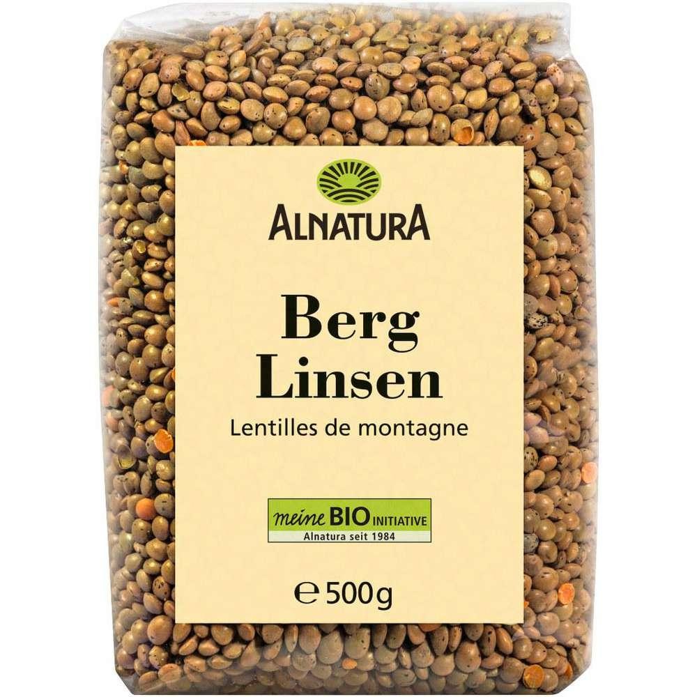 Alnatura Organic mountain lentils