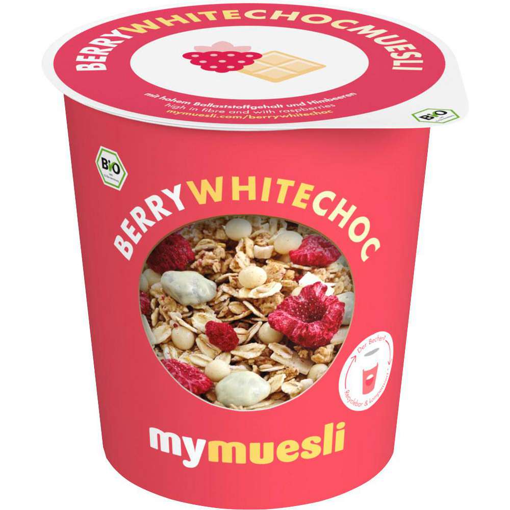 MyMüsli Organic Berry White Choc Muesli