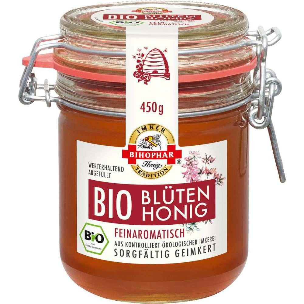 Bihophar Organic blossom honey, finely aromatic
