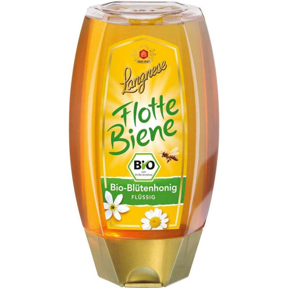Langnese Organic blossom honey Flotte Biene