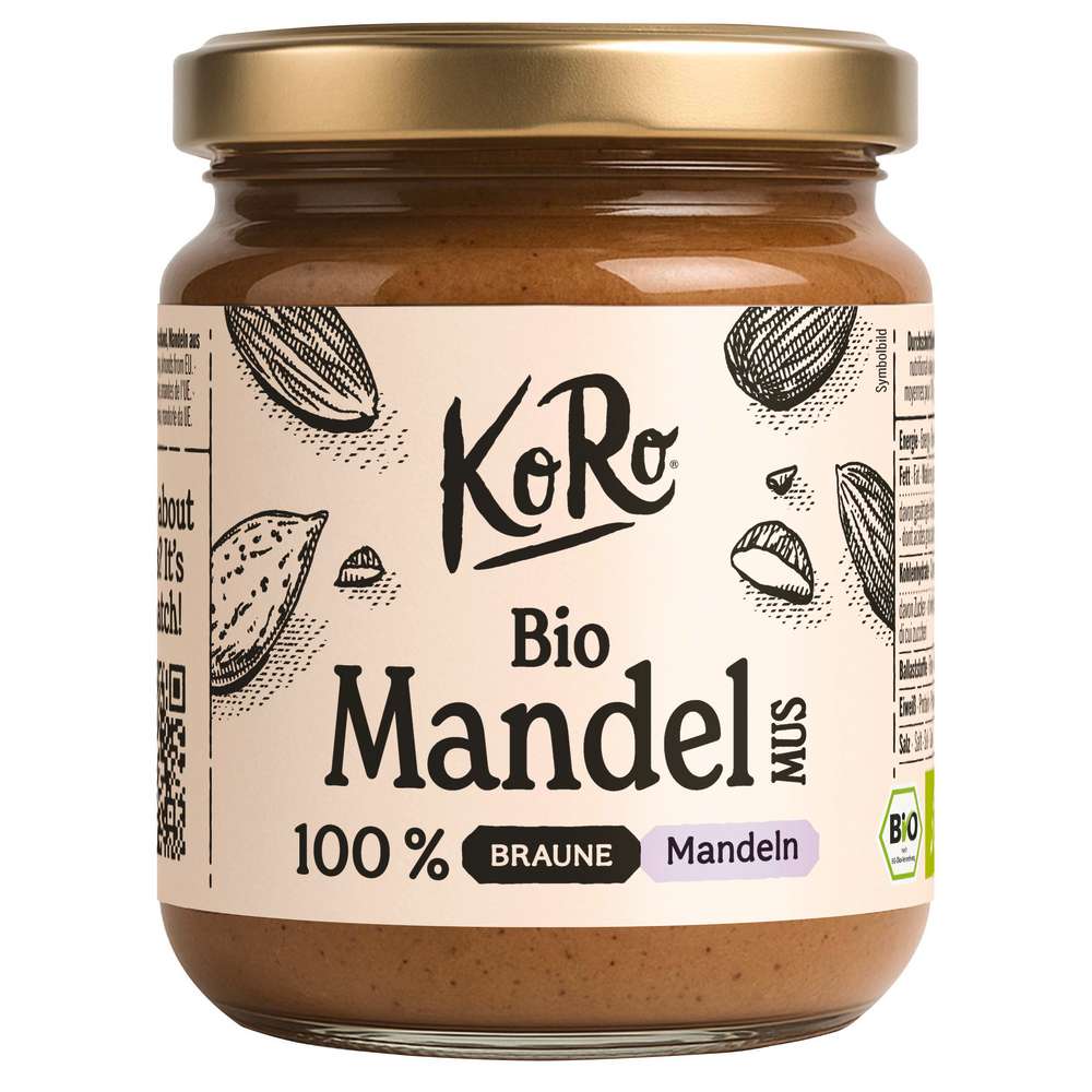 Organic brown almond butter