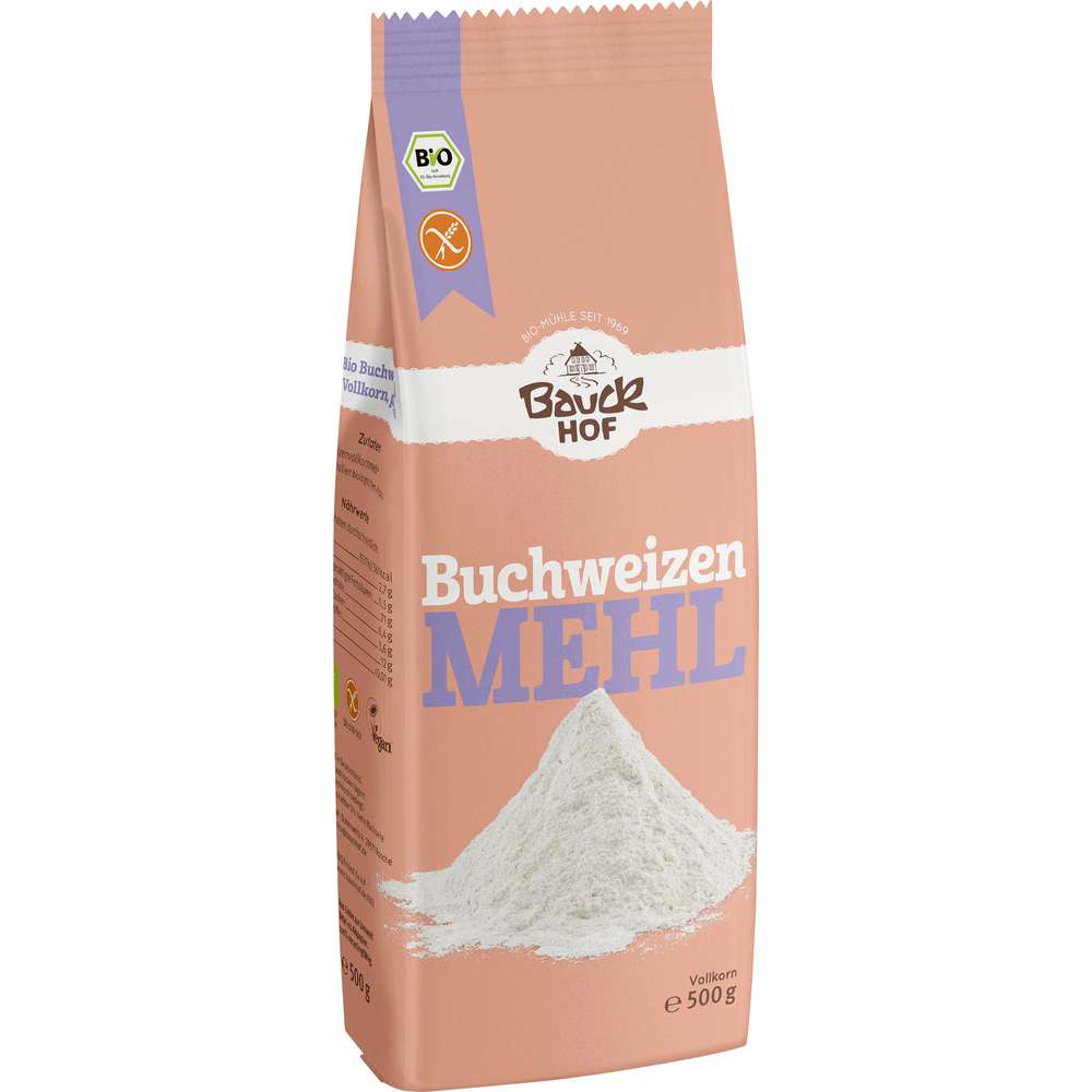 Organic buckwheat flour, gluten-free