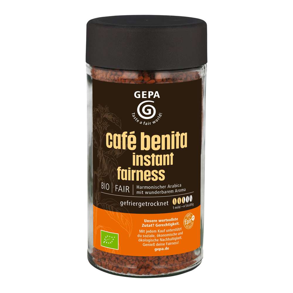 Gepa Bio Café Benita Instant Fairness 100g