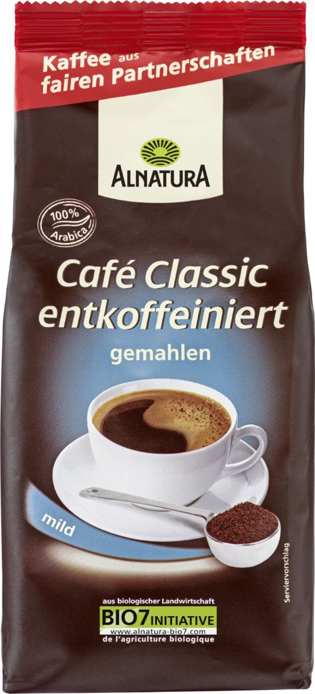 Alnatura Bio Café Classic decaffeinated