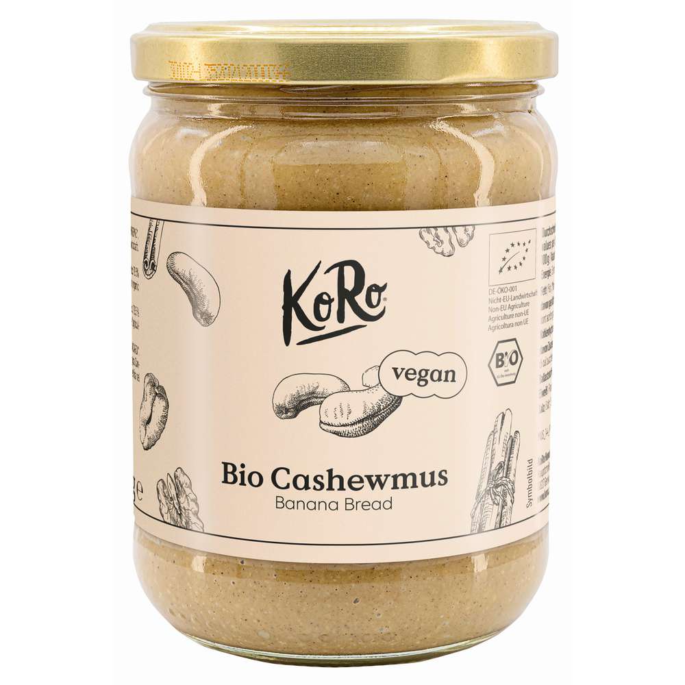 KoRo Organic Cashew Butter Banana Bread