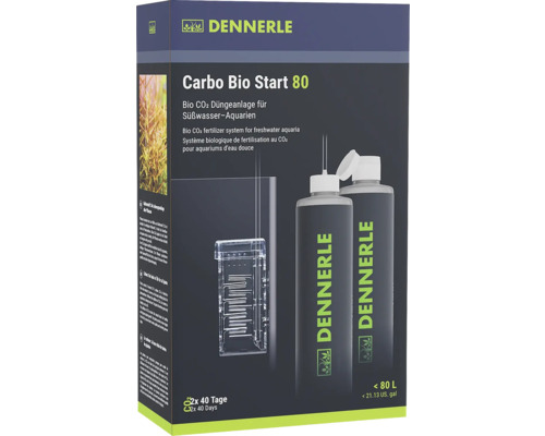 Bio CO² system DENNERLE Carbo Bio Start 80 for aquariums up to 80 l for up to 40 days