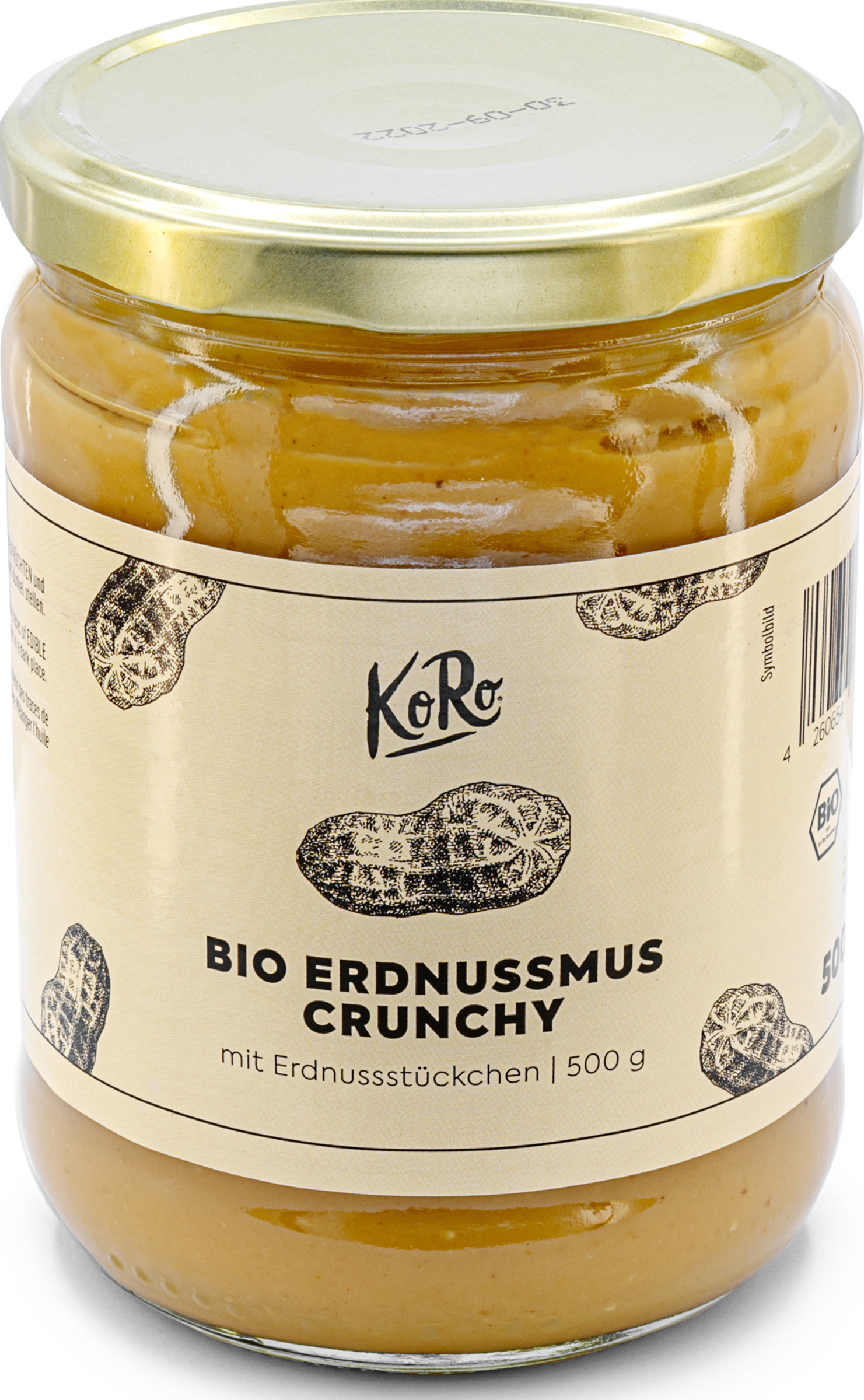 KoRo Organic crunchy peanut butter