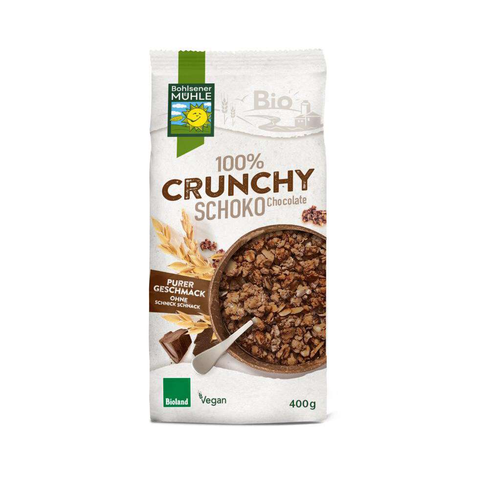Bohlsener Mühle Organic Crunchy Chocolate