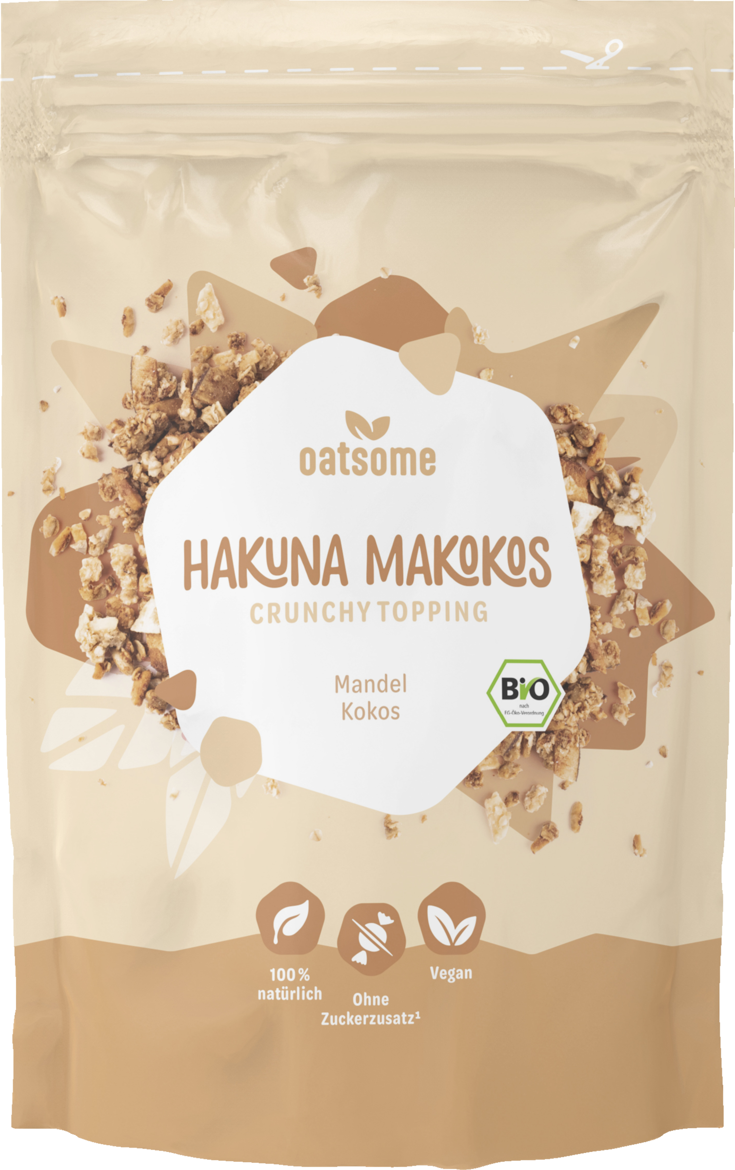 Oatsome Bio Crunchy Topping Hakuna Makokos