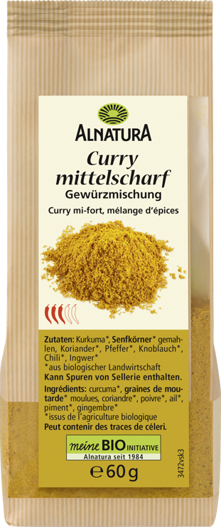 Alnatura Bio Curry mittelscharf