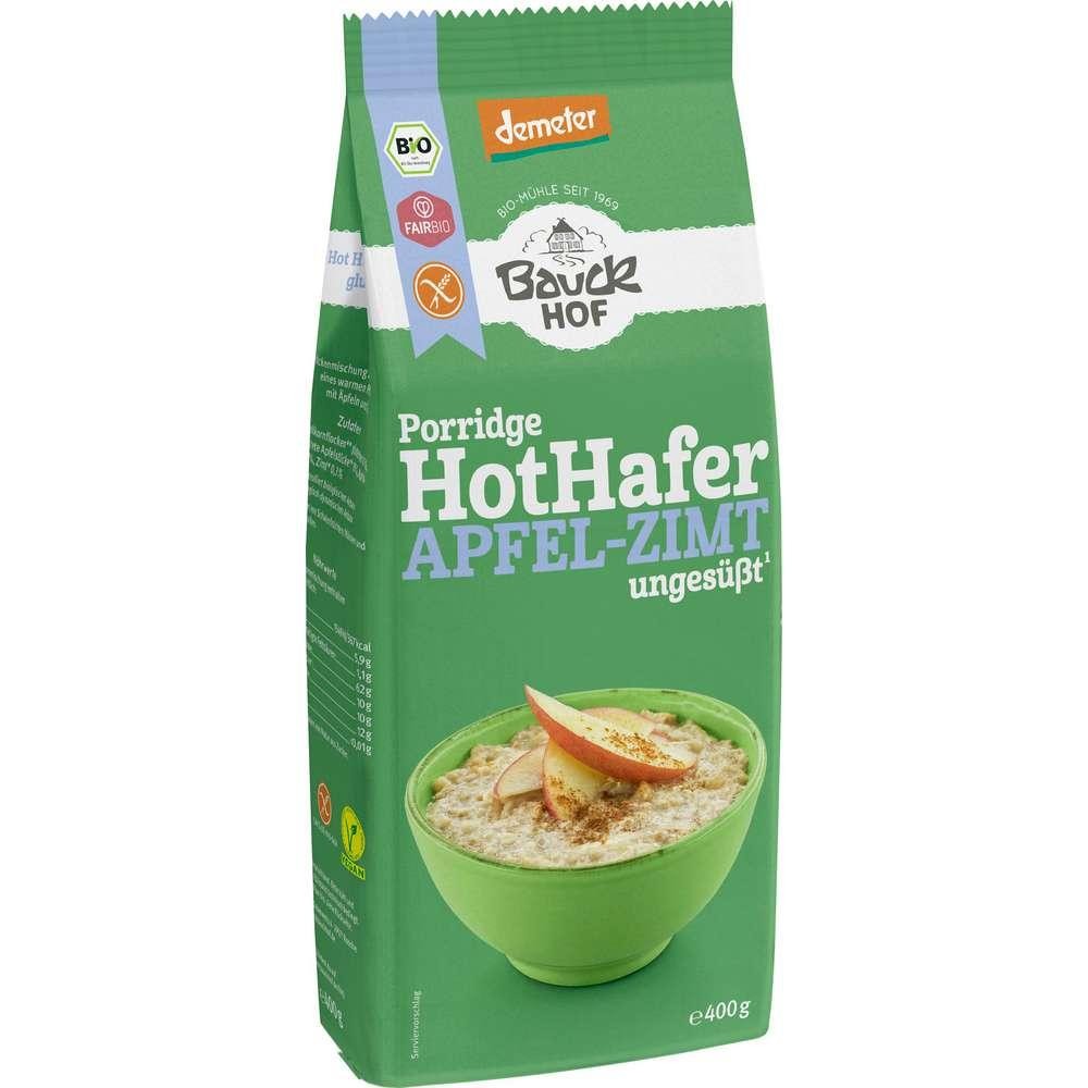 Bauckhof Organic Demeter porridge hot oats, apple and cinnamon