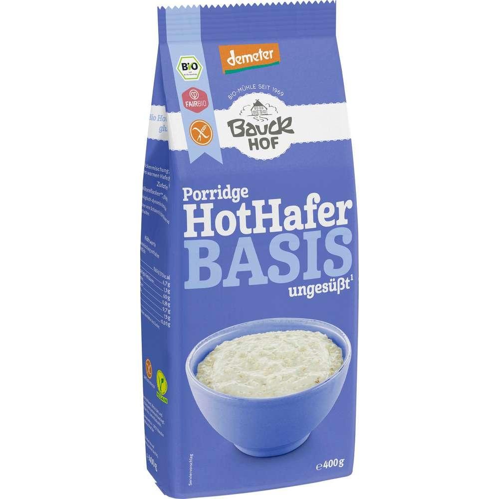 Bauckhof Organic Demeter porridge hot oats, base