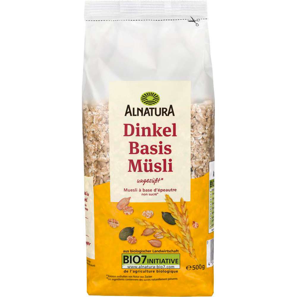 Alnatura Organic spelt basic muesli