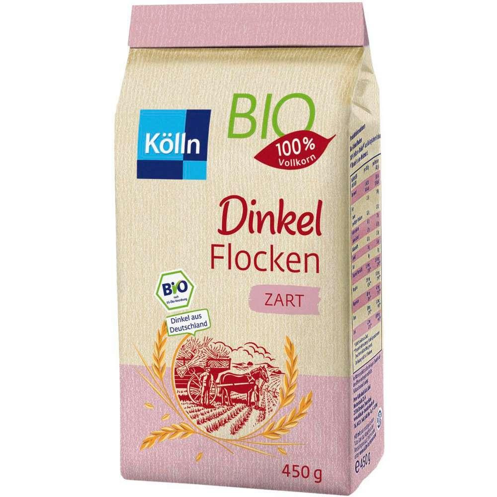 Kölln Organic spelt flakes, fine