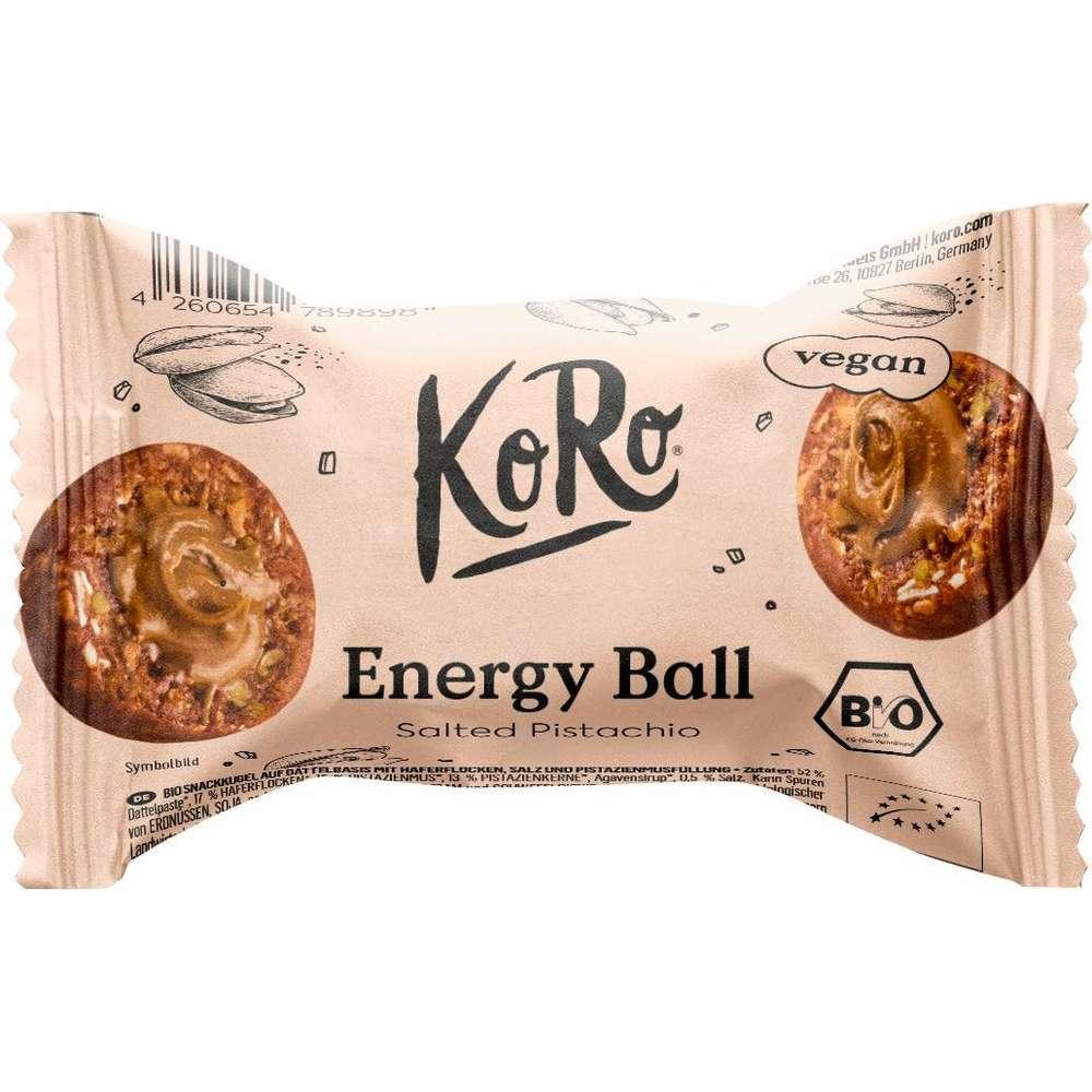 KoRo Organic Energy Ball, Oat Flakes & Pistachio