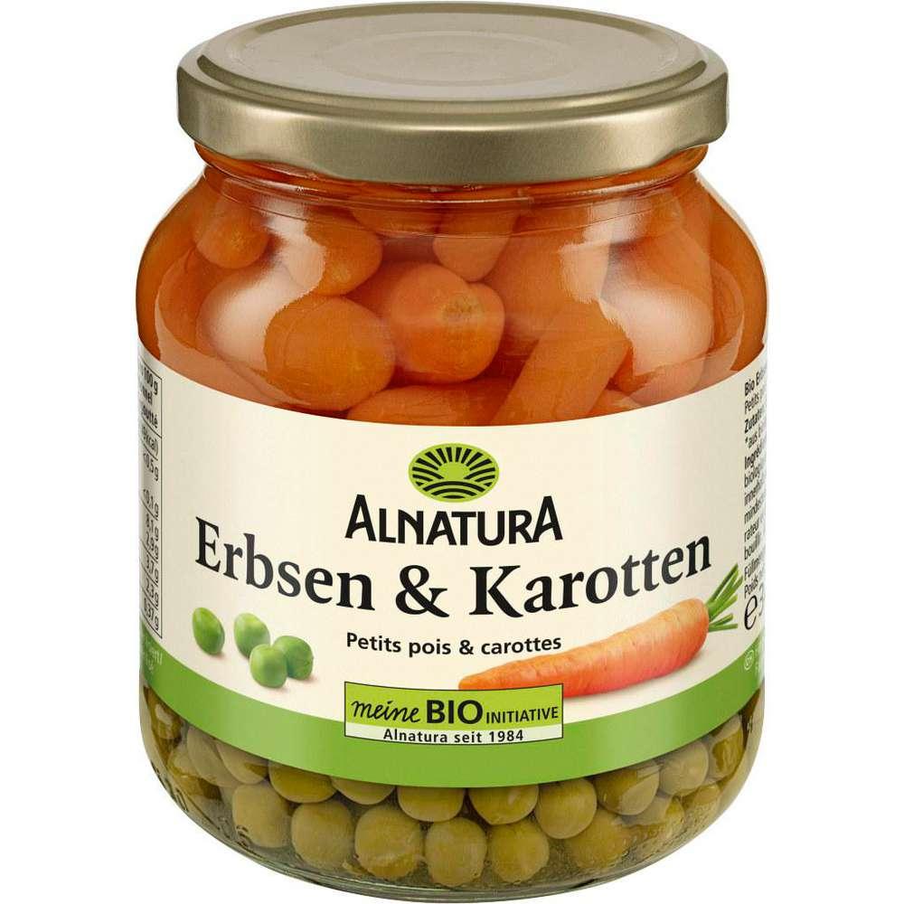Alnatura Organic peas & carrots