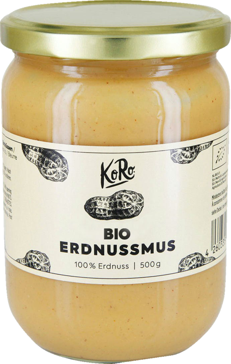 KoRo Organic peanut butter