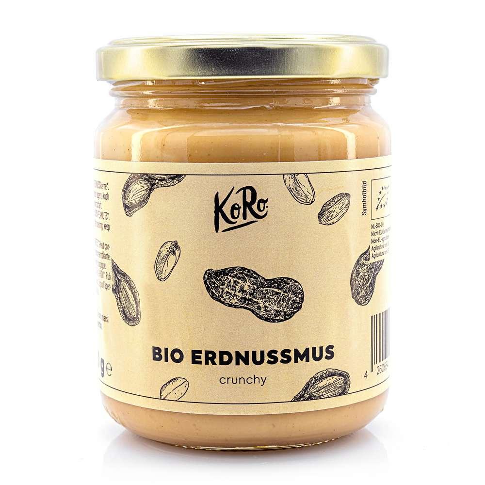 KoRo Organic Peanut Butter, Crunchy