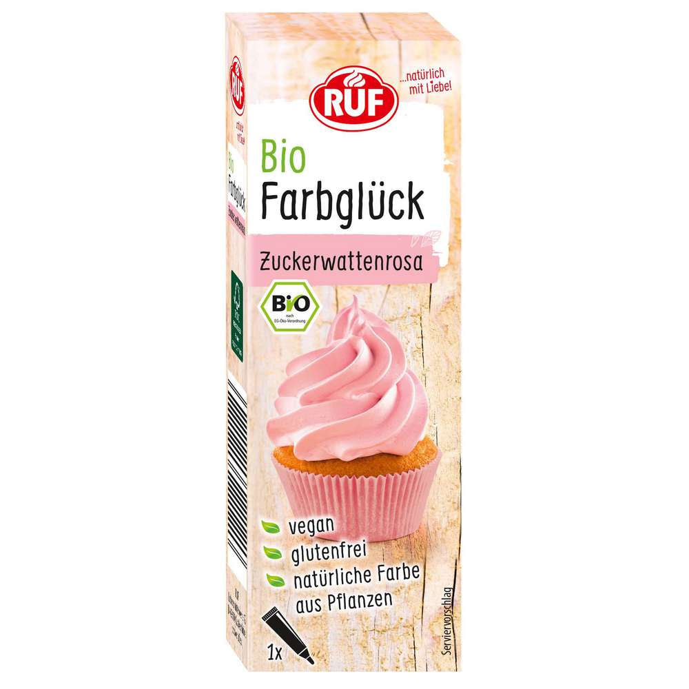 RUF Bio Farbglück, Zuckerwattenrosa
