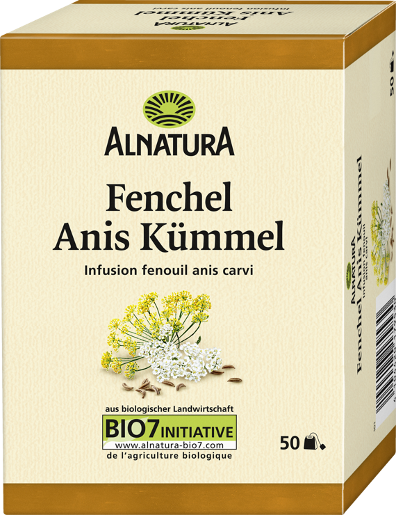 Alnatura Organic Fennel Anise Caraway Tea