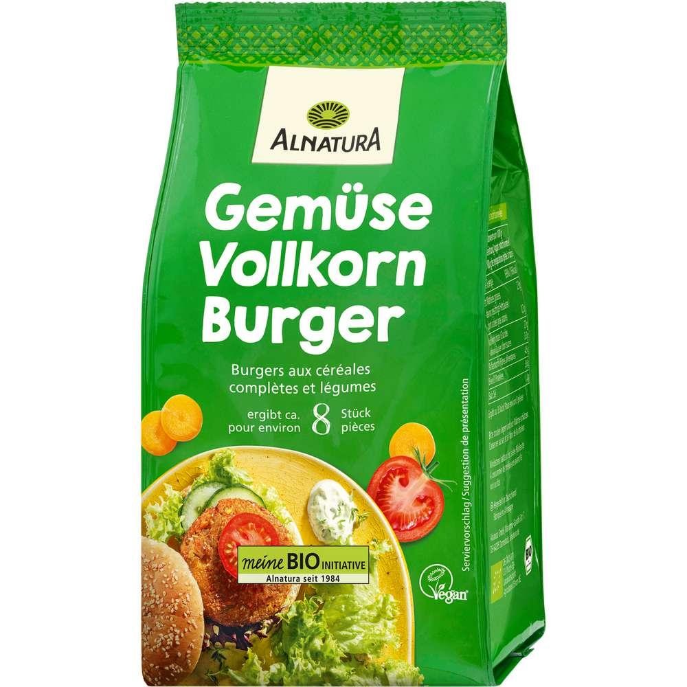 Alnatura Organic ready-mix vegetable burger, whole grain