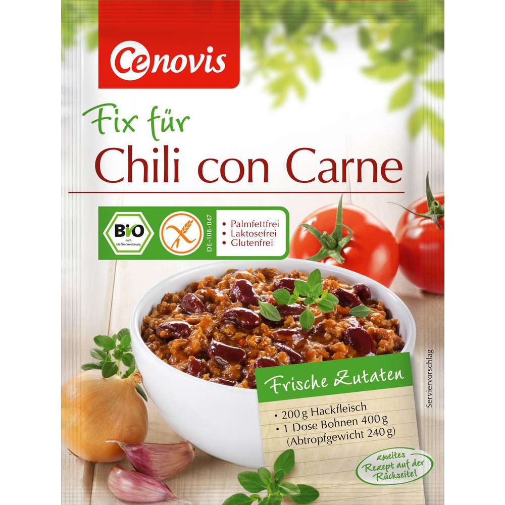 Cenovis Bio Fix für Chili con Carne, glutenfrei