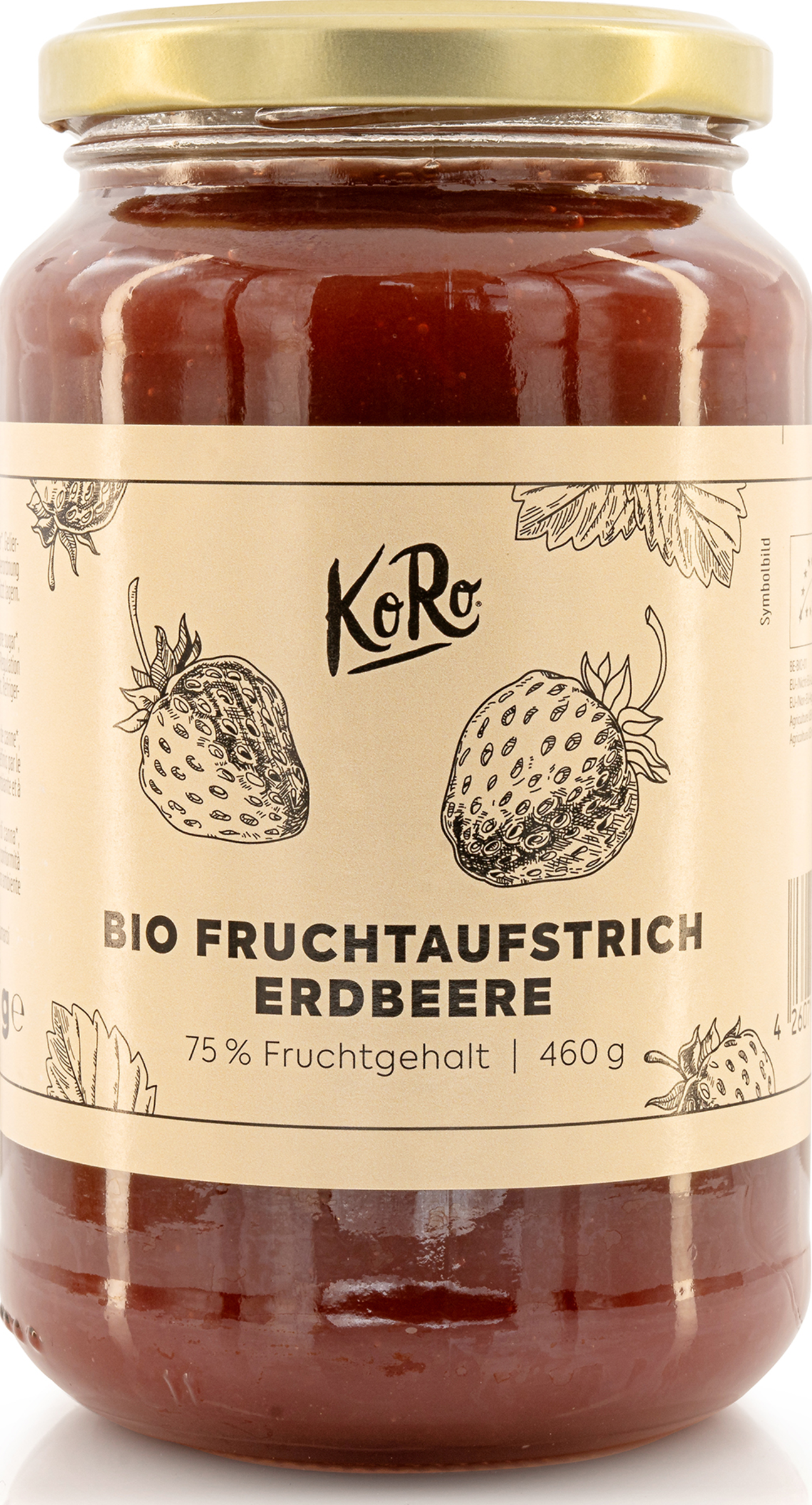 KoRo Organic strawberry fruit spread